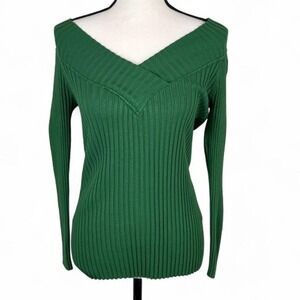 Y2K Live By Design off-the-shoulder ribbed sweater‎